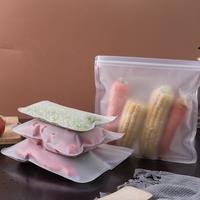 Gambar ZipLock Food Bag Reusable Silicone Seal Bag Sealer Silikon Kantong Plastik Penyimpanan Makanan Kedap Udara - MEDIUM dari anabelle.shop undefined 1 Tokopedia