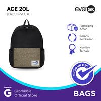 Gambar Tas Backpack Eversac Ace Black Khaki Robot dari Gramedia undefined 1 Tokopedia