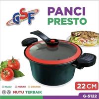 Gambar Panci Presto Anti Lengket 3.5 Liter 22cm Alumunium Teflon Cocok Semua Kompor Listrik Gas Induksi dari Galeri barang online semarang undefined 1 Tokopedia