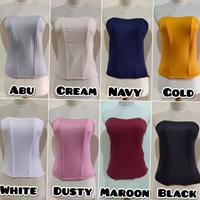 Gambar TERBAIK Kamisol Dalaman kebaya ,Bustier ,Lontorso size XXL XXXL - Navy, XXXL dari Cahaya Bumi Toko undefined 2 Tokopedia