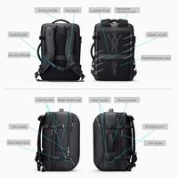Gambar Mark Ryden MR9993KR Tas Backpack Laptop 17 Expandable USB Travel - Grey dari EliteGen undefined 5 Tokopedia