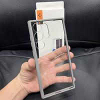 Gambar Case Ultra Hybird Samsung S24 Ultra Premium Case Armor Hybird Clear Case Cover - Titanium Grey dari Casing Online Shop undefined 2 Tokopedia