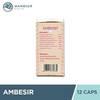 Gambar Ambesir 12 Kapsul - Herbal Wasir Ambeien dan Melancarkan BAB dari Apotekmandjurofficial undefined 3 Tokopedia