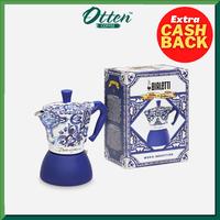 Gambar Bialetti - Mokapot Moka Induction Dolce Gabbana Blu Mediterraneo - Moka Pot Coffee Maker 6 Cups - Alat Seduh Kopi Manual dari Otten Coffee Medan undefined 1 Tokopedia