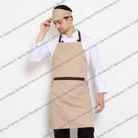 Gambar Topi Chef dan Waiters ala Caddy - Merah Marun dari Apron Artisan Bandung TT undefined 3 Tokopedia