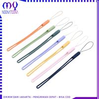 Gambar Tali Gantungan Handphone Bahan Silikon Lentur Tali Lanyard Aksesoris Tali HP - Hitam dari Mynoona Toona undefined 1 Tokopedia