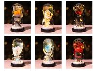 Gambar Bucket Bunga Kering Lampu Led Kaca Buket Kado Wisuda Hadiah Dekorasi Artificial Flower - Red dari insideflow id undefined 5 Tokopedia