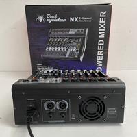 Gambar MIXER AUDIO BLACKSPIDER NX6 BLACK SPIDER NX-6 ORIGINAL 6 CHANNEL dari NAT ELECTRONIC undefined 4 Tokopedia
