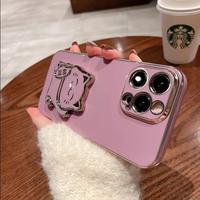 Gambar Case For Infinix Smart 5 6 X657B 7 8 GT 20 Pro Note 10 Pro 30 Pro 40 Pro 5G 40 Pro Plus Zero 30 Hot 40 Pro 11s NFC Soft Case Casing Luxury Plating Silicon Stand Lipat Motif Kucing Cover Handphone - Hitam, SMART 5 dari HanyCaseAcc undefined 1 Tokopedia
