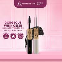 Gambar Madame Gie Gorgeus Wink Celebs Mascara Eyeliner 2 in 1 dari Madame Gie Cosmetics undefined 1 Tokopedia