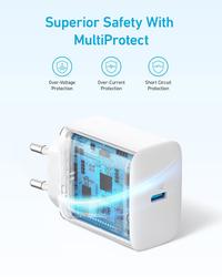 Gambar Anker Wall Charger PowerPort 20W Adapter USB-C Fast Charging PD A2347 dari Anker Bali undefined 2 Tokopedia