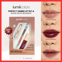 Gambar LUMECOLORS BROW LIP SET - (Lipstick + Liptint + Pensil Alis 2 Warna) l - BROWLIPSET 02 dari Lumecolors Beauty Id undefined 1 Tokopedia