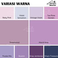 Gambar Cat Tembok Dulux Ambiance Interior 20 L warna Violet Ungu Gloss - Evening Drama dari Terrace Interior undefined 3 Tokopedia
