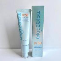Gambar Glad2Glow Light Sunscreen Gel SPF 50 PA+++ - Sunscreen glad2glow dari Rossa Skincare Jateng undefined 1 Tokopedia