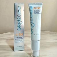 Gambar Glad2Glow Light Sunscreen Gel SPF 50 PA+++ - Sunscreen glad2glow dari Rossa Skincare Jateng undefined 2 Tokopedia