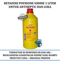 Gambar Betadine Povidone Iodine 1 Liter untuk Antiseptic dan Luka dari Das Technology undefined 1 Tokopedia