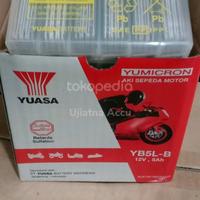 Gambar Aki YUASA YB5L-B (Basah) Khusus Mio Smile/Sporty, Jupiter Z Burhan, & MX Lama Motorcycle Asli dari Ujiatna Accu undefined 4 Tokopedia