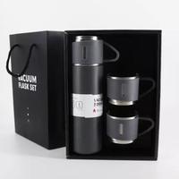 Gambar Termos Sultan Set Vacuum Flask 500ml - Tahan Panas Dingin 6-12 Jam - Bahan Stainless Steel 304 Anti Karat - Isi 3 Cangkir & 1 Tumbler - Cocok untuk Souvenir dari terang souvenir undefined 5 Tokopedia