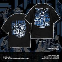 Gambar EDITION #2 : Lionel Messi (Argentina World Cup) Tee | Loui. - Hitam - 16s, L dari Loui Official undefined 1 Tokopedia