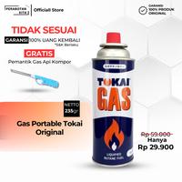 Gambar perabotankita.id Gas Portable Tokai Gas Kaleng Asli Original 235gr dari Perabotankita undefined 1 Tokopedia