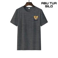 Gambar 3S-Tshirt - Kaos seragam olahraga logo Garuda Indonesia | kaos polos Silo Dry Fit - Abu Muda, XXL dari 3S-Tshirt undefined 1 Tokopedia