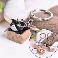 Gambar Gantungan Kunci kucing kardus gantungan kunci pajangan lucu cat box keychain korean - Orange dari Zidni Storee undefined 4 Tokopedia