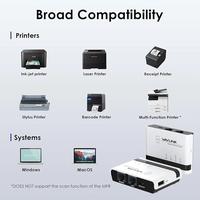 Gambar WAVLINK Wireless Print Server, USB WiFi Print Server with 100Mbps LAN & Bridge, Wired/Wireless/Standalone Modes, USB2.0, Compatible with Windows, Mac and All RAW-Supported Printers dari SBS Group store undefined 3 Tokopedia