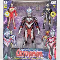 Gambar Mainan Robot Ultraman Rosso 5pcs dengan Lampu dan Suara Tinggi 33 cm dari Coral Stores undefined 3 Tokopedia
