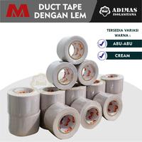 Gambar Duct Tape Dengan Lem Lakban Untuk Membungkus Pipa AC - Abu-abu dari ADIMAS ISOLASITAMA undefined 1 Tokopedia