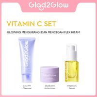 Gambar baru!! Glad2Glow SPECIAL BUNDLE 3in1 3pcs Paket Skincare Moisturizer - Dark Spot SET dari Cahyas2m undefined 4 Tokopedia