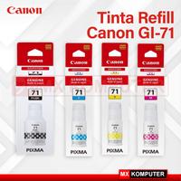 Gambar Tinta Refill Canon GI-71 GI71 GI 71 Printer PIXMA G1020 G2020 G3020 - Yellow dari MXKomputer_NEW undefined 1 Tokopedia