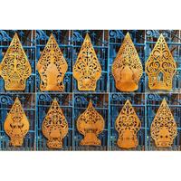 Gambar gunungan wayang dekorasi spon karet - Motif 5, Gold dari Guardiant Store undefined 2 Tokopedia