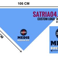 Gambar SLAYER SABLON CUSTOM LOGO/SCRARF BANDANA PRINTING/SLAYER UMROH HAJI dari Satria04 store undefined 5 Tokopedia
