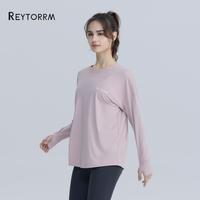 Gambar Reytorrm Atasan Yoga Lengan Panjang gaya baru Wanita Lari sport - Hitam, XL:70-80kg dari Reytorrm Sport undefined 4 Tokopedia