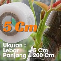 Gambar Grafting Tape Plastik Okulasi Sambung Pucuk - Lebar = 3 Cm dari Bucarzee undefined 2 Tokopedia