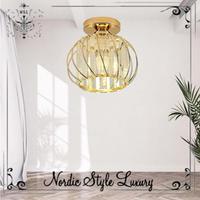 Gambar LAMPU HIAS KRISTAL LANGIT LANGIT / LAMPU PLAFON MEWAH dari Nordic Style Luxury undefined 1 Tokopedia