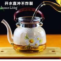 Gambar Teko Kaca TahanPanas/MakerTeko Teh Dengan Saringan/GLASS TEAPOT 1800ML - KT-19484-3000ML dari Jessco Living undefined 3 Tokopedia