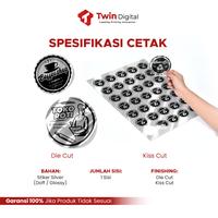 Gambar Stiker Label Produk Kemasan Minuman Makanan - Sticker Silver A3 - Silver Glossy, Non Cutting dari twindigital.id undefined 3 Tokopedia