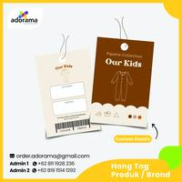 Gambar Cetak Hang Tag Brand / Tag Label Harga kustom - 2 Sisi, Art Carton 230 dari Adorama_NEW undefined 1 Tokopedia