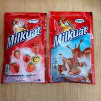 Gambar Milkuat Minuman Mengandung Susu Rasa Cokelat dan Stroberi 50ml - Strawberi dari borneoveggiemart undefined 1 Tokopedia