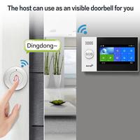 Gambar HOT! 4.3 Inch TFT Screen Tuya WIFI GSM Home Burglar Security Alarm Sy dari Volta Mindspring undefined 2 Tokopedia