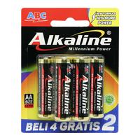 Gambar ABC Baterai Alkaline AA, beli 4 dapet 2 dari Super Grosir Mama undefined 2 Tokopedia