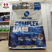 Gambar YAVA LABS COMPLEX MASS PRO 6KG - Yavalabs Lean Gainer 13.5 lbs Import dari Limitless Gym Store Bali undefined 4 Tokopedia