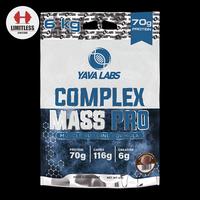 Gambar YAVA LABS COMPLEX MASS PRO 6KG - Yavalabs Lean Gainer 13.5 lbs Import dari Limitless Gym Store Bali undefined 3 Tokopedia