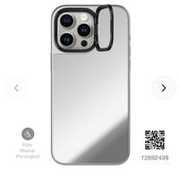 Gambar CASETiFY - CASETiFY - Mirror Ring Stand Case Silver iPhone 15 Pro/Max - 15 Pro dari CASETiFY Indonesia undefined 1 Tokopedia