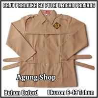 Gambar Setelan Seragam Sekolah Pramuka Penggalang SD Putri Baju Pramuka Penggalang Lengan Panjang Rok Celana Kulot Pramuka Panjang - Baju + Kulot, 6 TAHUN dari Agung Shop Colection undefined 2 Tokopedia