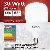 Gambar Ecova LED Kapsul T Bulb Series Bohlam 30 Watt Capsul - 3000K/Kuning dari mulia led lighting kenari undefined 3 Tokopedia