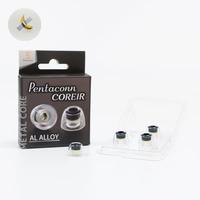 Gambar Pentaconn Coreir Al Alloy Metal Core Premium Silicone IEM Eartips - 1 pair, Small dari Iceman Store undefined 2 Tokopedia