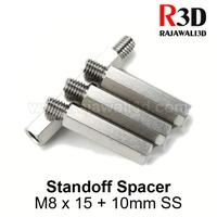 Gambar Standoff Male - Female Stand off Spacer M8 x 15*10mm Stainless dari Rajawali3D undefined 3 Tokopedia