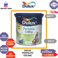 Gambar DULUX PENTALITE CEILING WHITE SUPERMATT 108 25KG CAT PLAFON dari Sentral Paint undefined 1 Tokopedia